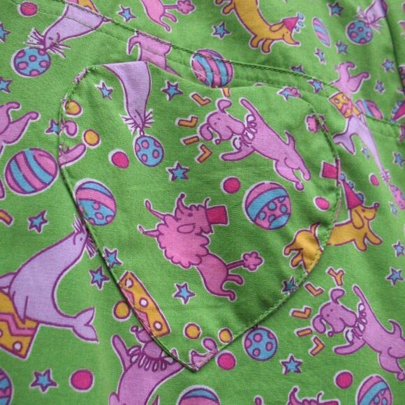 Rare Vintage Girls Lilly Pulitzer Circus Print Pants - Picture 7 of 8